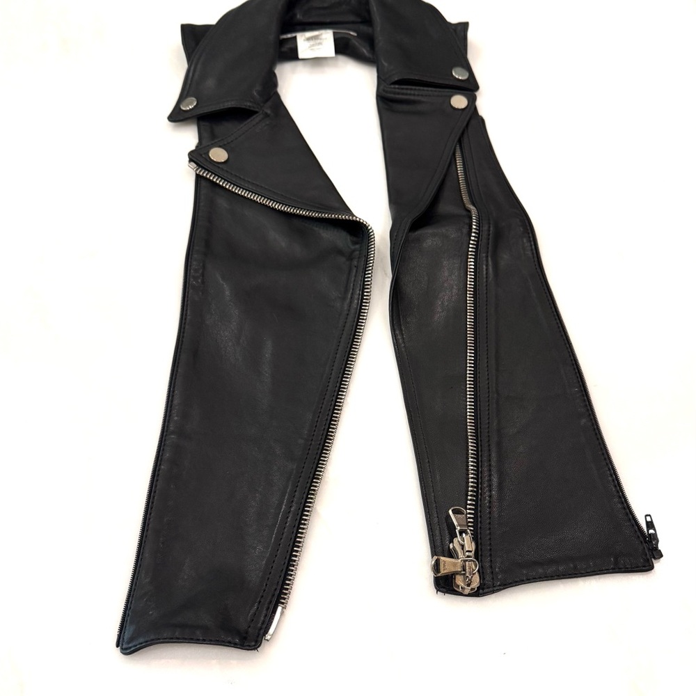 Veronica Beard Leather Dickey Inseet